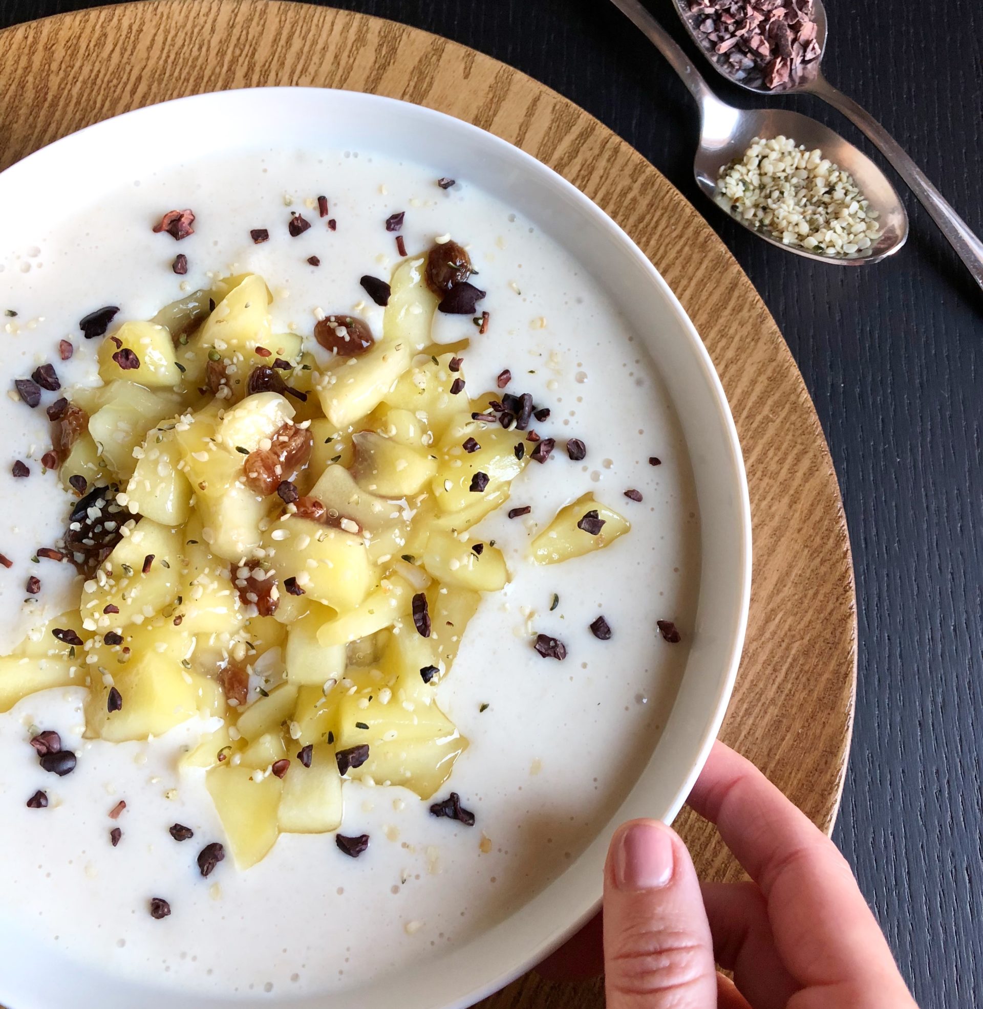 Crema Di Riso CREMA DI RISO INTEGRALE CON FRUTTA COTTA - VitalmenteBio