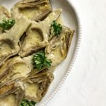 CARCIOFI CON LATTE DI COCCO