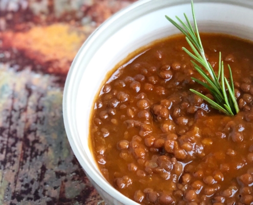 ragù di lenticchie